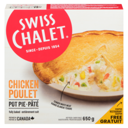 Swiss Chalet Chicken Pot Pie 650 g, $1.54/100g