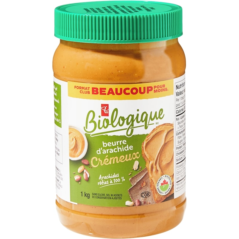 Organic Smooth Peanut Butter Club Size