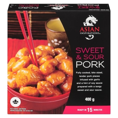 Asian Inspirations Sweet & Sour Pork 400 g, $2.00/100g