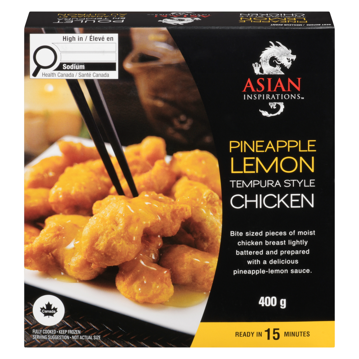 Asian Inspirations Pineapple Lemon Chicken