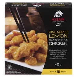 Asian Inspirations Pineapple Lemon Chicken 400 g, $2.00/100g