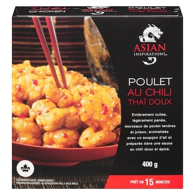 Asian Inspirations Poulet au chili thaï doux 400 g, 1,62 $/100g