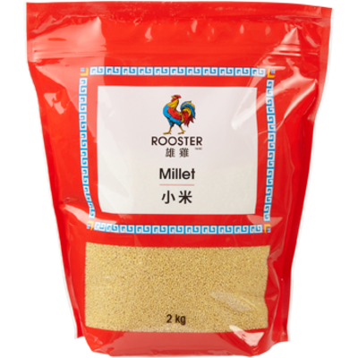 Rooster Millet 2 kg, 0,50 $/100g