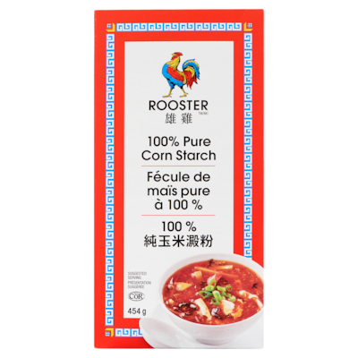 Rooster Fécule de maïs 454 g, 0,66 $/100g