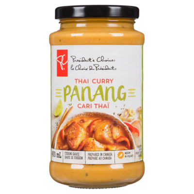 le Choix du Président Sauce de cuisson cari thaï panang 400 ml, 1,50 $/100ml