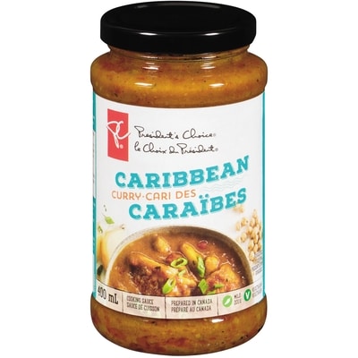 President's Choice Caribbean Curry Cooking Sauce 400 ml, $1.50/100ml