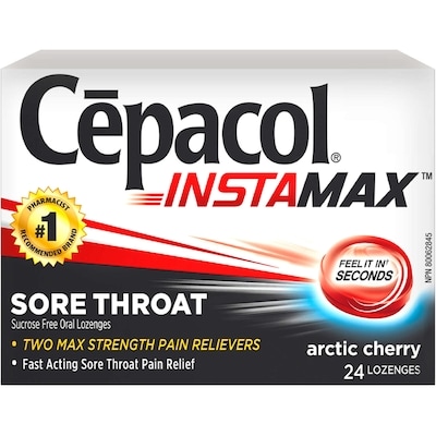 Cepacol Lozenges Sore Throat Arctic Cherry Value Pack! 24 ea, $0.46/1ea