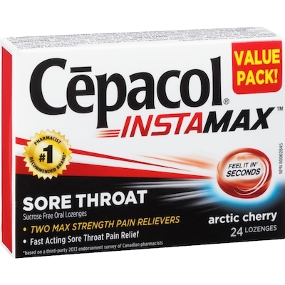 Lozenges Sore Throat Arctic Cherry Value Pack!