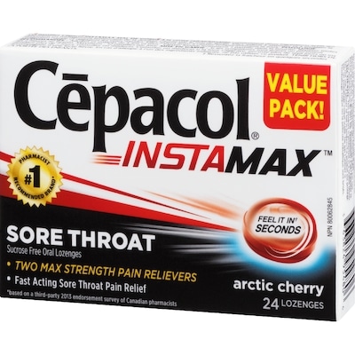 Lozenges Sore Throat Arctic Cherry Value Pack!
