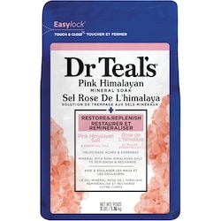 Dr. Teal’s Sels de bain minéral rose de l'Himalaya 1360 g, 0,82 $/100g
