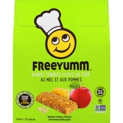 Freeyumm Honey Apple Oat Bars 135 g, 5,40 $/100g