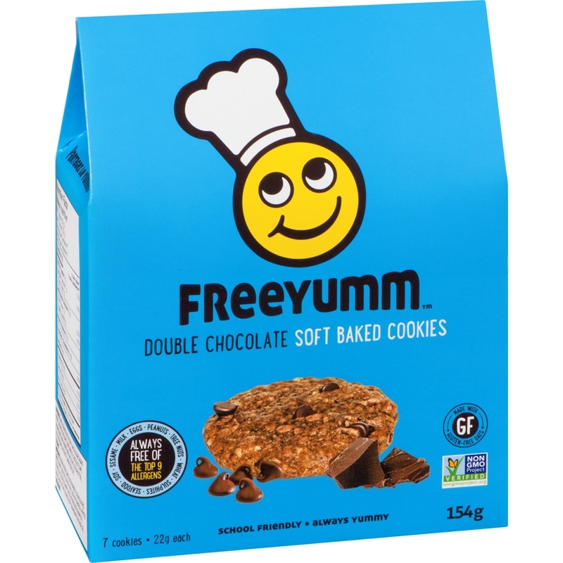 Double Chocolate Cookies 7 Individually Wrapped Cookies