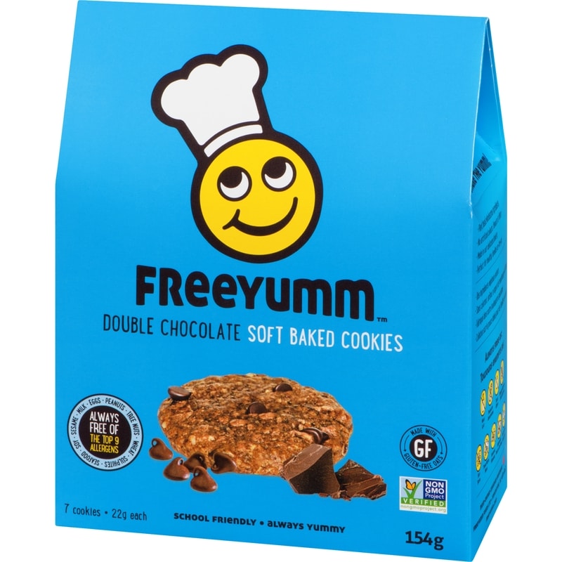 Double Chocolate Cookies 7 Individually Wrapped Cookies