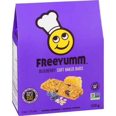Blueberry Oat Bars
