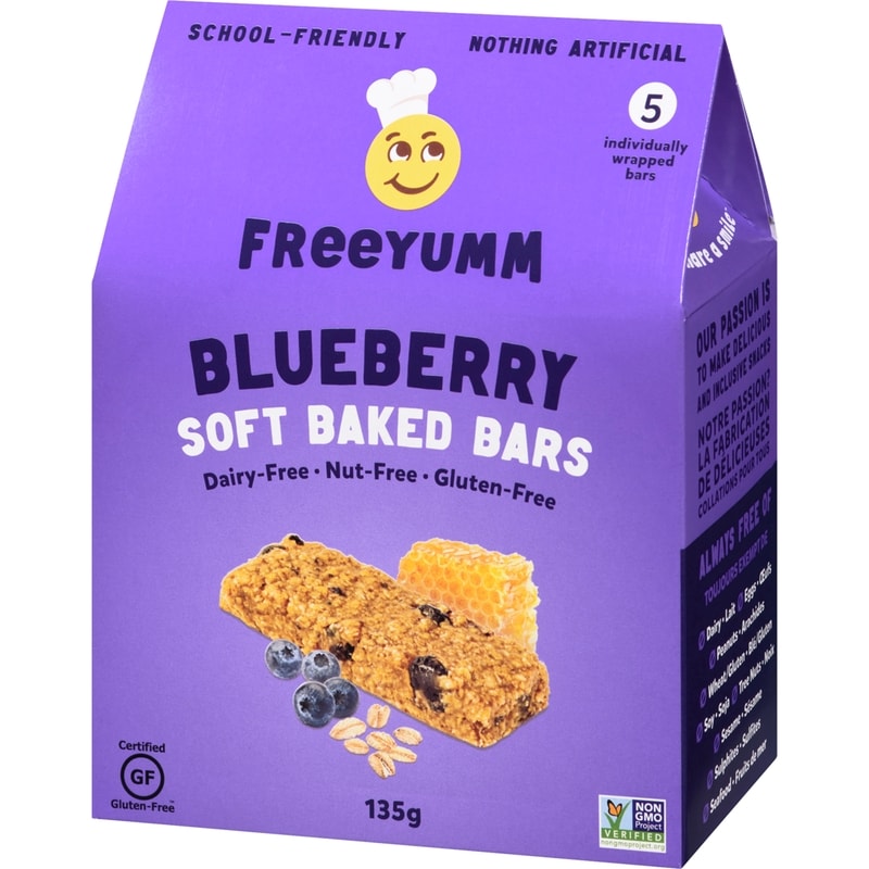Blueberry Oat Bars