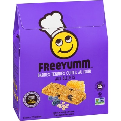 Blueberry Oat Bars