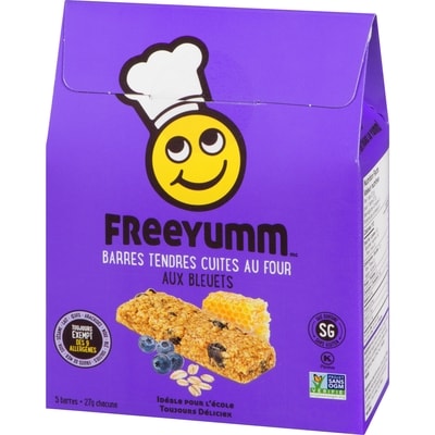 Blueberry Oat Bars