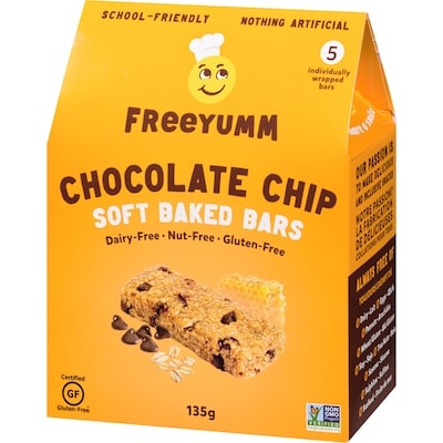 Chocolate Chip Oat Bars