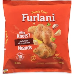 Furlani Nœuds à l’ail et au parmesan 296 g, 1,69 $/100g