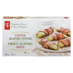 Bacon-Wrapped Stuffed Jalapeño Peppers