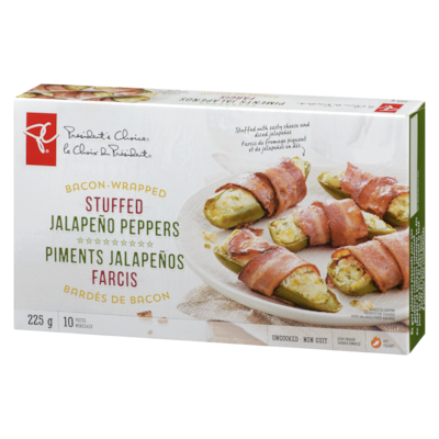Bacon-Wrapped Stuffed Jalapeno Peppers