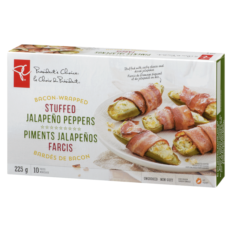 Bacon-Wrapped Stuffed Jalapeño Peppers