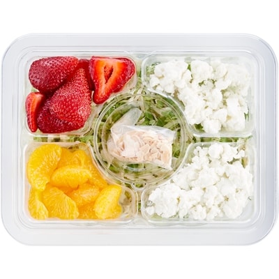 null Salade de qualité supérieure, fromage de chèvre et choux de Bruxelles 435 g, 1,61 $/100g
