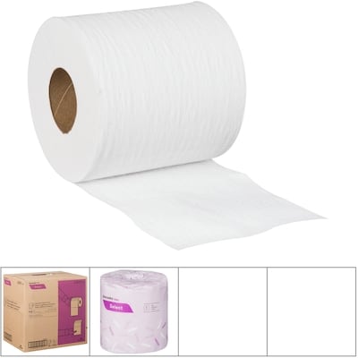 Bath Tissue, 1-Ply, 48 Rolls
