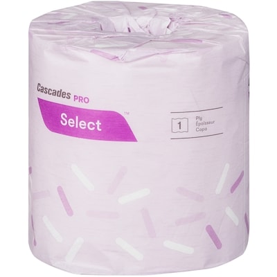Bath Tissue, 1-Ply, 48 Rolls