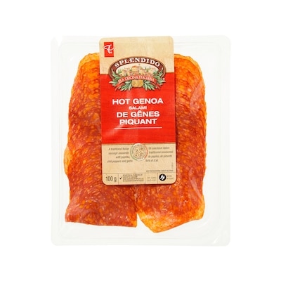PC Splendido Hot Genoa Salami 100 g, $7.50/100g