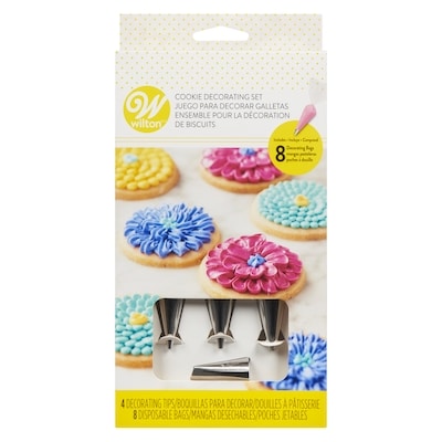 Ensemble de fournitures pour la décoration des biscuits, 12 pièces