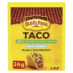 Old El Paso Assaisonnement à taco, Fiesta sensée 24 g, 5,79 $/100g