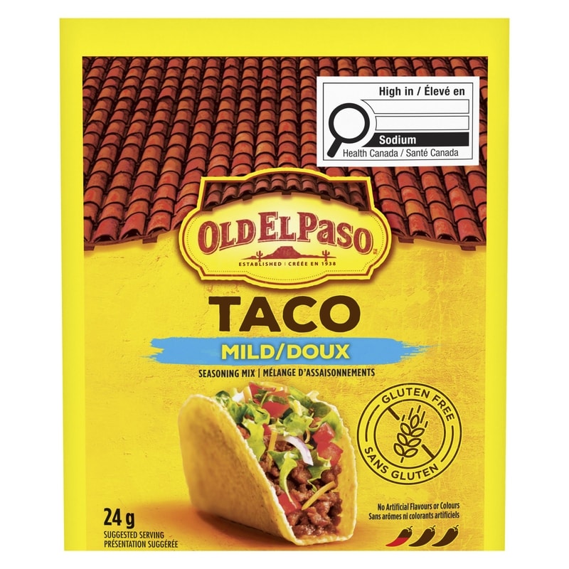 Taco Seasoning Mix, Mild