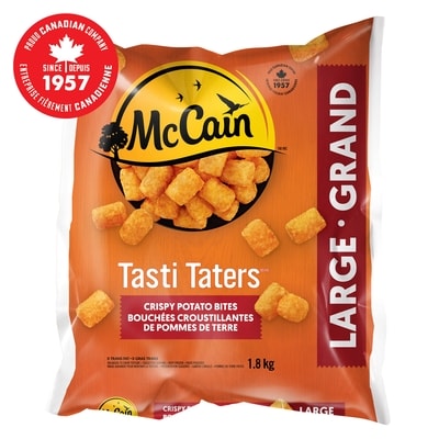 McCain Tasti Taters® 1.8 kg, $0.53/100g
