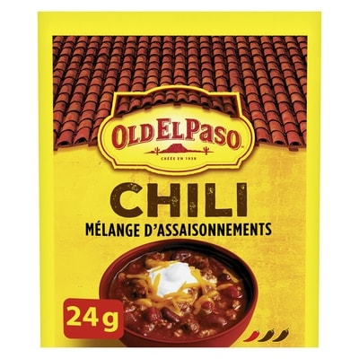 Old El Paso Mélange d'Assaisonnements Chili 24 g, 5,21 $/100g