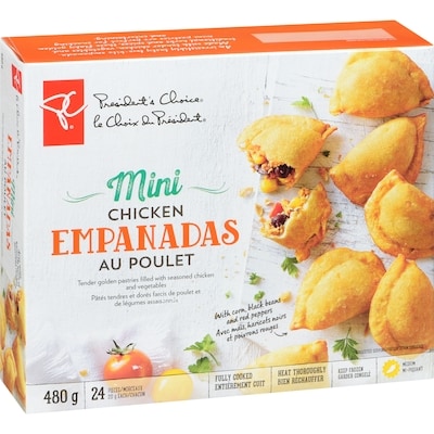Le Choix Du Président Empanadas Au Poulet Mini Mi-Piquant 24 Morceaux