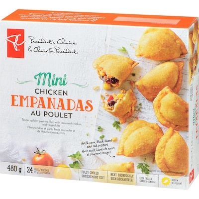 Le Choix Du Président Empanadas Au Poulet Mini Mi-Piquant 24 Morceaux