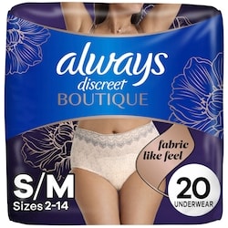 Incontinence Underwear for Women, Maximum Protection, Small/Medium