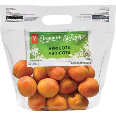 PC Biologique Abricot 680 g, 1,25 $/100g