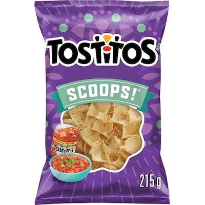 Tostitos Scoops! tortilla chips 215g 215 g, $2.55/100g
