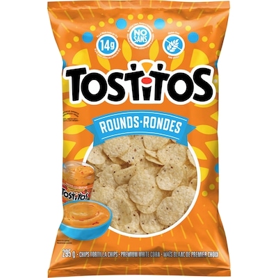 Tostitos Rounds Tortilla Chips 295 g, $1.86/100g