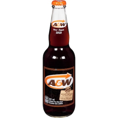 A&W Root Beer   4x341.0 ml, $0.66/100ml