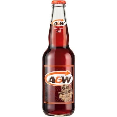 A&W Boisson gazeuse racinette, bouteille en verre 4x341.0 ml, 0,70 $/100ml