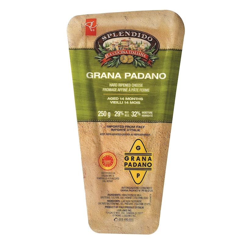 Grana Padano Hard Ripened Cheese Aged 14 Months