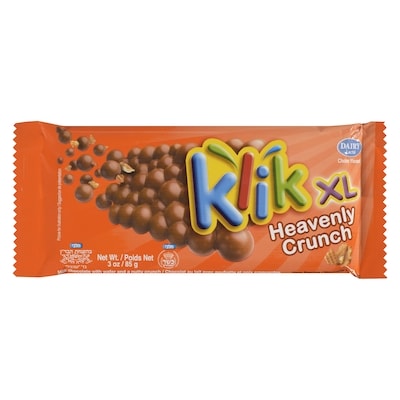 Klik Milk Chocolate With Wafer And A Nutty Crunch 85 g, $5.87/100g