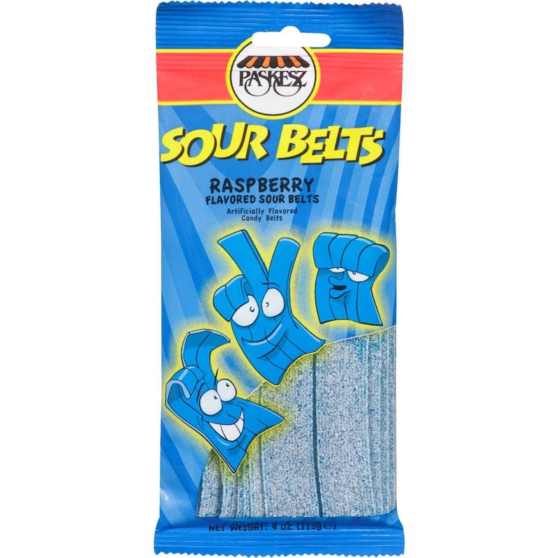 Sour Belts Raspberry Flavoured