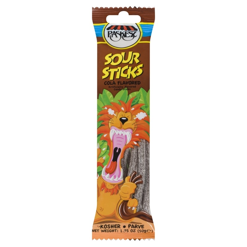 Cola Flavored Sour Sticks