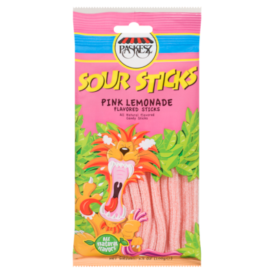 Paskesz Sour Sticks Candy Sticks casher 100 g, 5,49 $/100g