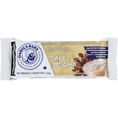 Daryl's Protein Bar Café Mocha 56 g, $4.98/100g