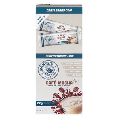 Daryl’s Barres café moka Daryls Bar 56 g, 4,98 $/100g